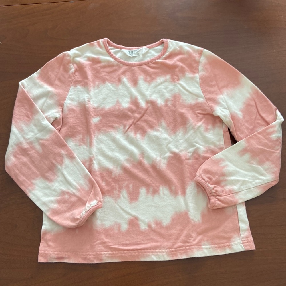 Kids H&M Tie Dye Long Sleeve Top